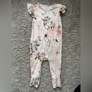 Posh Peanut Romper with Ruffle Butt